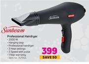 Sunbeam Professional Hairdryer