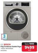 Bosch 8Kg Condenser Tumble Dryer WPG1410XZA