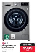 LG 10.5Kg Front Loader Washing Machine F4V5RYP2T
