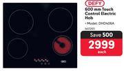 Defy 600mm Touch Control Electric Hob DHD406A