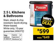 Plascon 2.5L Kitchens & Bathrooms