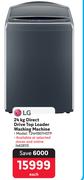 LG 24kg Direct Drive Top Loader Washing Machine T24H9EFHSTP 462813-Each