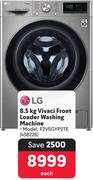 LG 8.5Kg Vivaci Front Loader Washing Machine F2V5GYP2TE 438226-Each