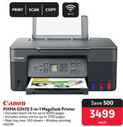 Canon Pixma G3470 3 In 1 Mega Tank Printer-Each