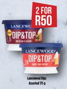 Lancewood Dips Assorted-For 2 x 175g
