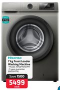 Hisense 7Kg Front Loader Washing Machine WFQP7012VMT