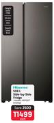 Hisense 508L Side By Side Fridge H670SIT