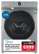 Midea 10Kg Front Loader Washing Machine MF200W100WB/T