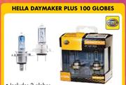 Hella Daymaker Plus 100 Globe H412V55WP43t Including 2 Globes