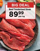 Beef Tenderised Steak-Per Kg