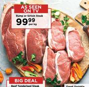 Rump Or Sirloin Steak-Per Kg