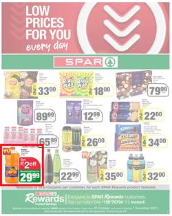 SPAR EASTERN CAPE : Our Best For Less (26 October - 7 November 2021) Valid in Acres, Algoa Park, Aliwal North, Aspen, Burgersdorp. Cambridge, Camdeboo, Cradock, Crossways, Dagbreek, Fig tree, Fleet, page 5