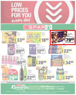 SPAR EASTERN CAPE : Our Best For Less (26 October - 7 November 2021) Valid in Acres, Algoa Park, Aliwal North, Aspen, Burgersdorp. Cambridge, Camdeboo, Cradock, Crossways, Dagbreek, Fig tree, Fleet, page 5