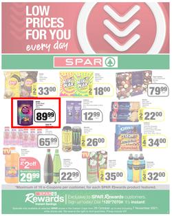 SPAR EASTERN CAPE : Our Best For Less (26 October - 7 November 2021) Valid in Acres, Algoa Park, Aliwal North, Aspen, Burgersdorp. Cambridge, Camdeboo, Cradock, Crossways, Dagbreek, Fig tree, Fleet, page 5