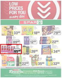 SPAR EASTERN CAPE : Our Best For Less (26 October - 7 November 2021) Valid in Acres, Algoa Park, Aliwal North, Aspen, Burgersdorp. Cambridge, Camdeboo, Cradock, Crossways, Dagbreek, Fig tree, Fleet, page 5