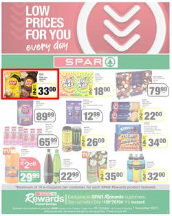 SPAR EASTERN CAPE : Our Best For Less (26 October - 7 November 2021) Valid in Acres, Algoa Park, Aliwal North, Aspen, Burgersdorp. Cambridge, Camdeboo, Cradock, Crossways, Dagbreek, Fig tree, Fleet, page 5