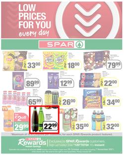 SPAR EASTERN CAPE : Our Best For Less (26 October - 7 November 2021) Valid in Acres, Algoa Park, Aliwal North, Aspen, Burgersdorp. Cambridge, Camdeboo, Cradock, Crossways, Dagbreek, Fig tree, Fleet, page 5