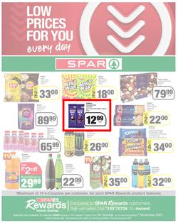 SPAR EASTERN CAPE : Our Best For Less (26 October - 7 November 2021) Valid in Acres, Algoa Park, Aliwal North, Aspen, Burgersdorp. Cambridge, Camdeboo, Cradock, Crossways, Dagbreek, Fig tree, Fleet, page 5