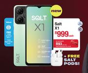 Salt X1 Free Salt Pods
