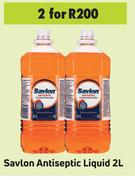 Savlon Antiseptic Liquid-For 2 x 2L