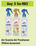 Air Scents Air Freshener Assorted-For 3 x 350ml