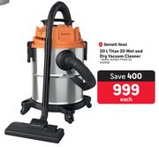 Bennett Read 20L Titan 20 Wet & Dry Vacuum Cleaner BJ1922-P1200-20
