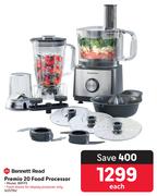 Bennett Read Premio 20 Food Processor BRFP3