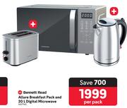 Bennett Read Allure Breakfast Pack & 20L Digital Microwave-Per Pack