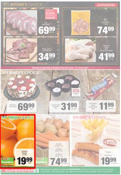 SUPERSPAR COUNTRY EASTERN CAPE : Our Best For less (22 June - 4 July 2021) Valid in Butterworth, Daku, Ndu, New Brighton, Stanford Square, Tams, Zonke, page 5