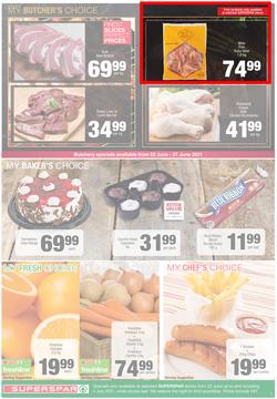 SUPERSPAR COUNTRY EASTERN CAPE : Our Best For less (22 June - 4 July 2021) Valid in Butterworth, Daku, Ndu, New Brighton, Stanford Square, Tams, Zonke, page 5