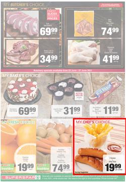 SUPERSPAR COUNTRY EASTERN CAPE : Our Best For less (22 June - 4 July 2021) Valid in Butterworth, Daku, Ndu, New Brighton, Stanford Square, Tams, Zonke, page 5
