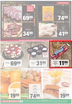 SUPERSPAR COUNTRY EASTERN CAPE : Our Best For less (22 June - 4 July 2021) Valid in Butterworth, Daku, Ndu, New Brighton, Stanford Square, Tams, Zonke, page 5