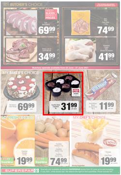 SUPERSPAR COUNTRY EASTERN CAPE : Our Best For less (22 June - 4 July 2021) Valid in Butterworth, Daku, Ndu, New Brighton, Stanford Square, Tams, Zonke, page 5