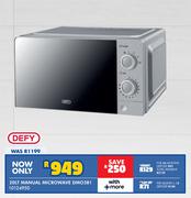 Defy 20L Manual Microwave DMO381 10124950