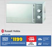 Russell Hobbs 20L Manual Microwave RHMA20L 10058511