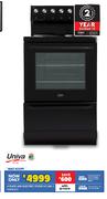 Univa 4 Plate 600 Electric Stove U116B-1 10296413