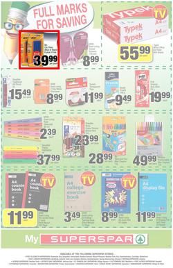 SUPER SPAR - Eastern Cape : January Budget Booster (7 Jan - 19 Jan 2020), page 5