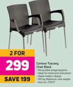 Contour Tuscany Chair Black-For 2