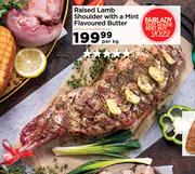Raised Lamb Shoulder With A Mint Flavoured Butter-Per Kg
