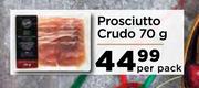 Prosciutto Crudo-70g Per Pack