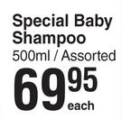 Purity & Elizabeth Anne's Special Baby Shampoo Assorted-500ml Each
