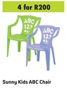 Sunny Kids ABC Chair-For 4