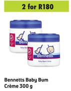 Bennetts Baby Bum Creme-For 2 x 300g