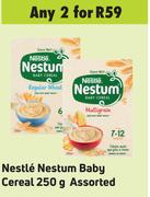 Nestle Nestum Baby Cereal Assorted-For 2 x 250g