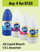 Jik Liquid Bleach Assorted-For 4 x 1.5ml