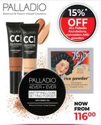 Palladio Foundations, Concealers & Powders