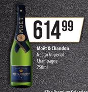 Moet & Chandon Nectar Imperial Champagne-750ml