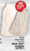 Snuggletime Plush Sleep Sack Assorted-Each