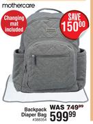 Mothercare Backpack Diaper Bag