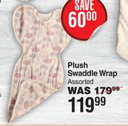 Snuggletime Plush Swaddle Wrap Assorted